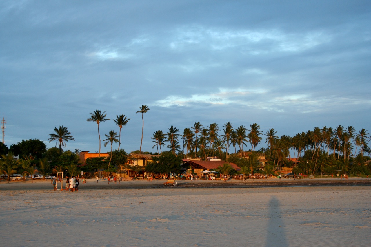 main beach of Jericoacoara